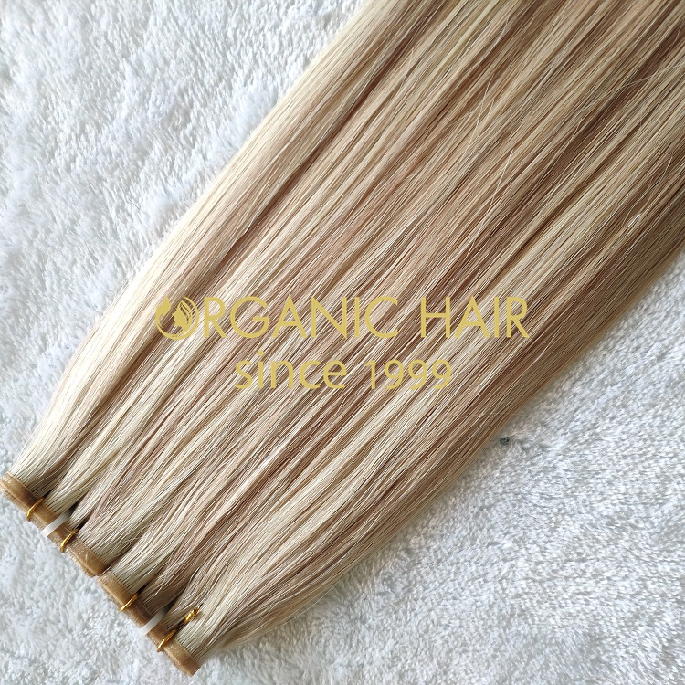 Super Double Drawn Seamless Weft Hair RB8